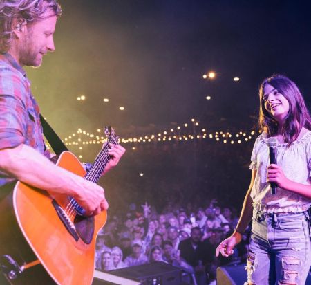 Dierks Bentley&nbsp;surprised his fans by bringing his 12-year-old daughter Evie out on stage to join him in singing his hit "Different for Girls".